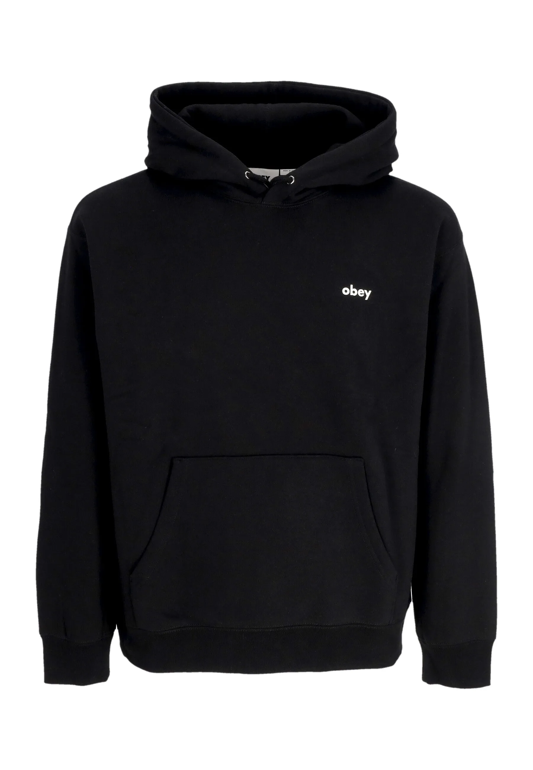 Felpa Cappuccio Uomo Dalmation Fleece Black