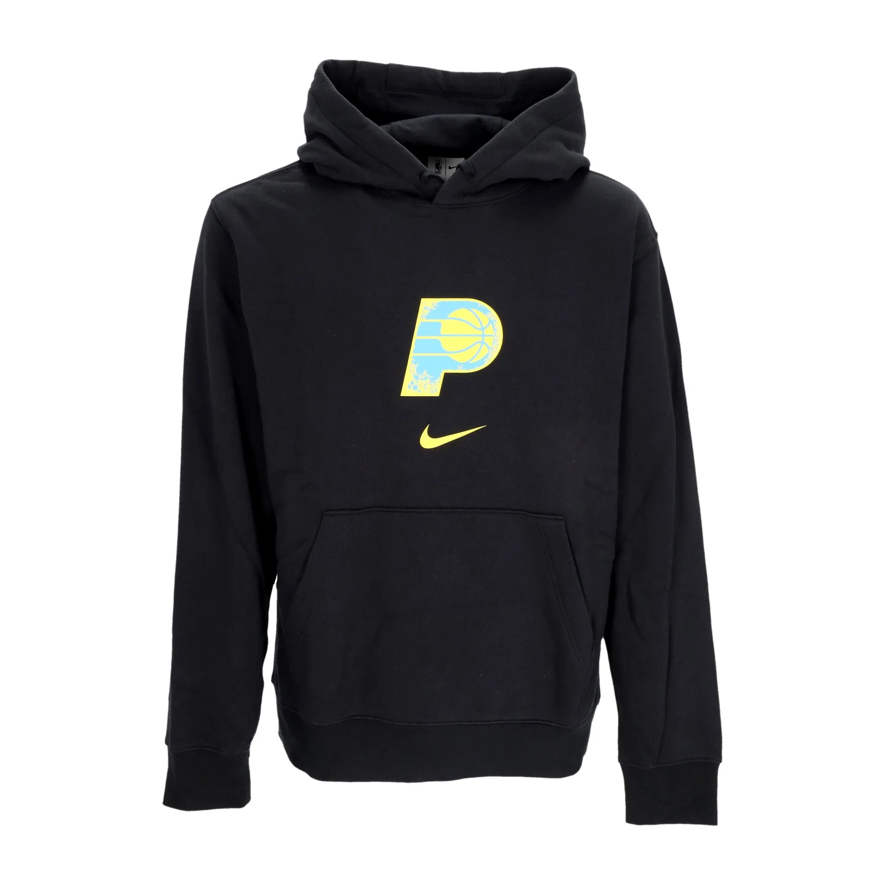 Felpa Cappuccio Uomo Nba City Edition Club Hoodie Indpac Black