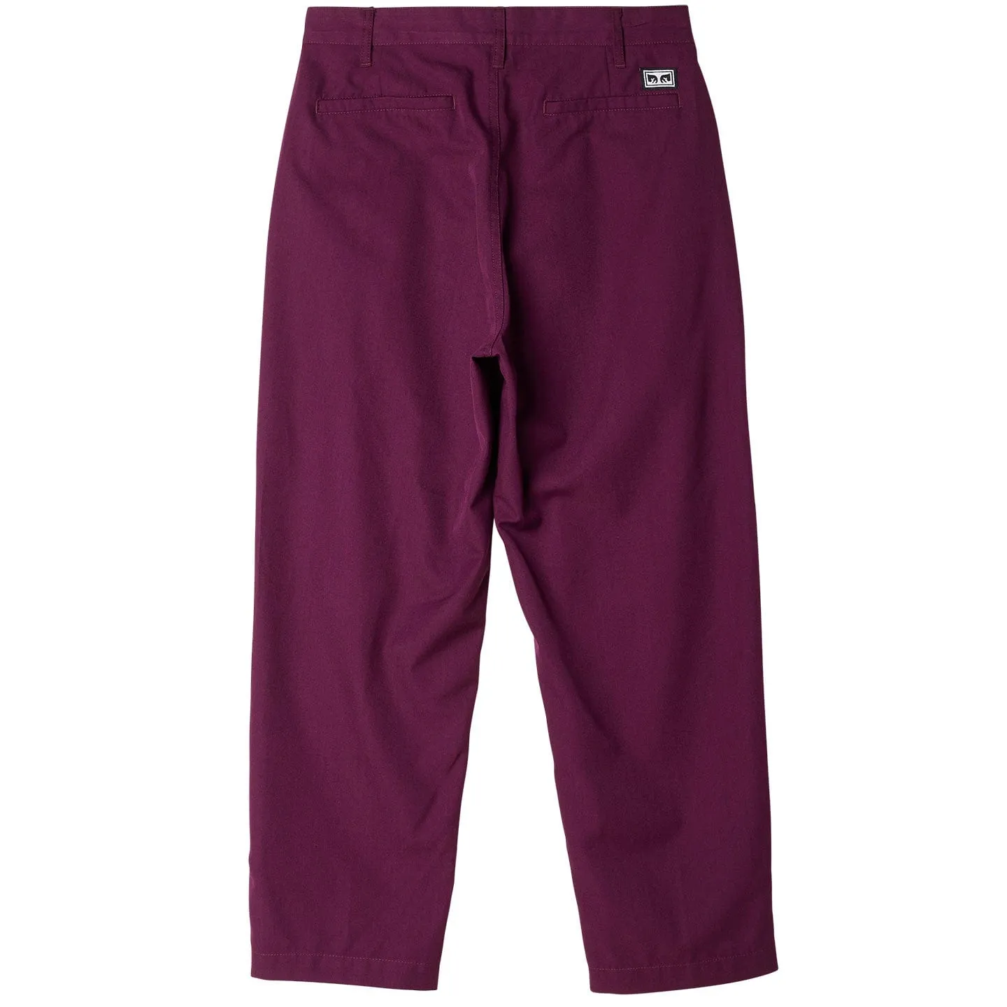 FUBAR PLEATED PANT - BEETROOT