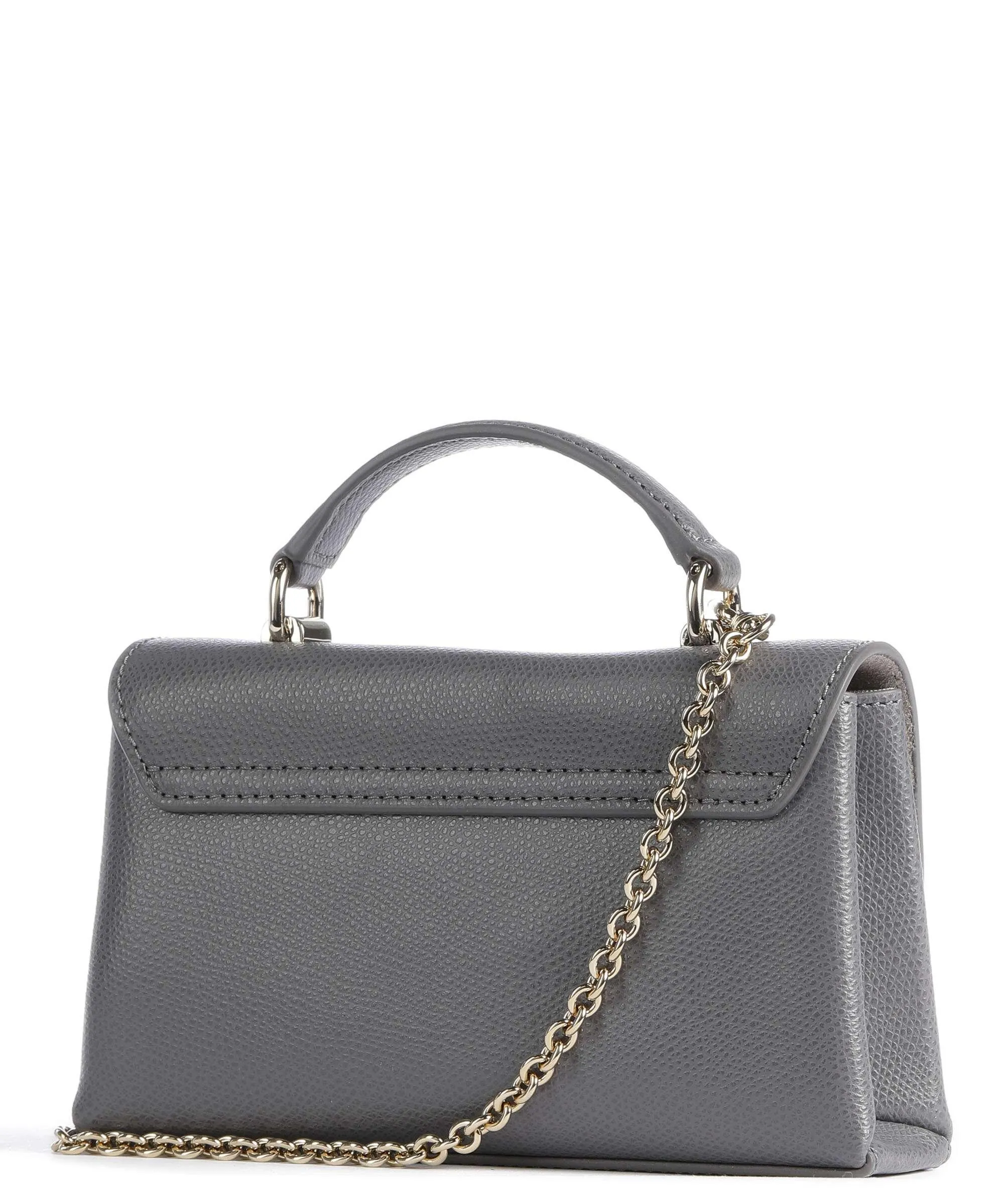  Furla 1927 Mini Borsa a tracolla pelle granulata grigio  
