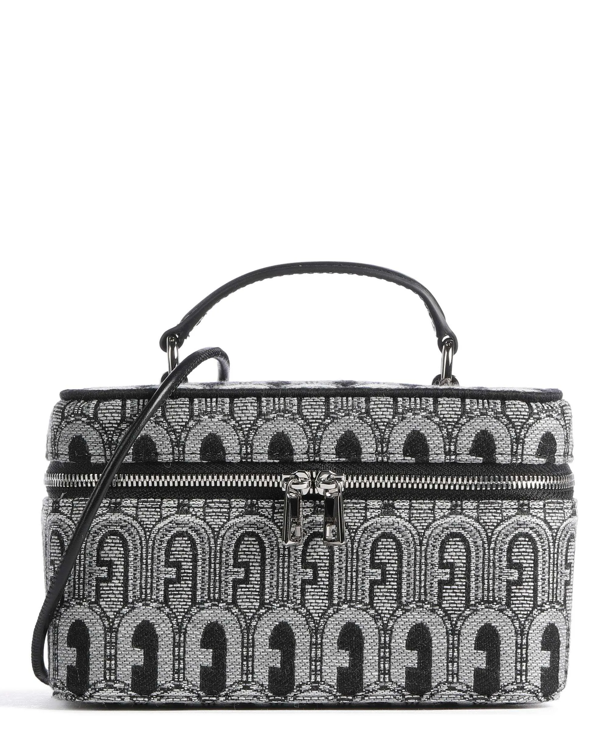  Furla Opportunity Vanity Borsa a tracolla poliestere, cotone grigio  