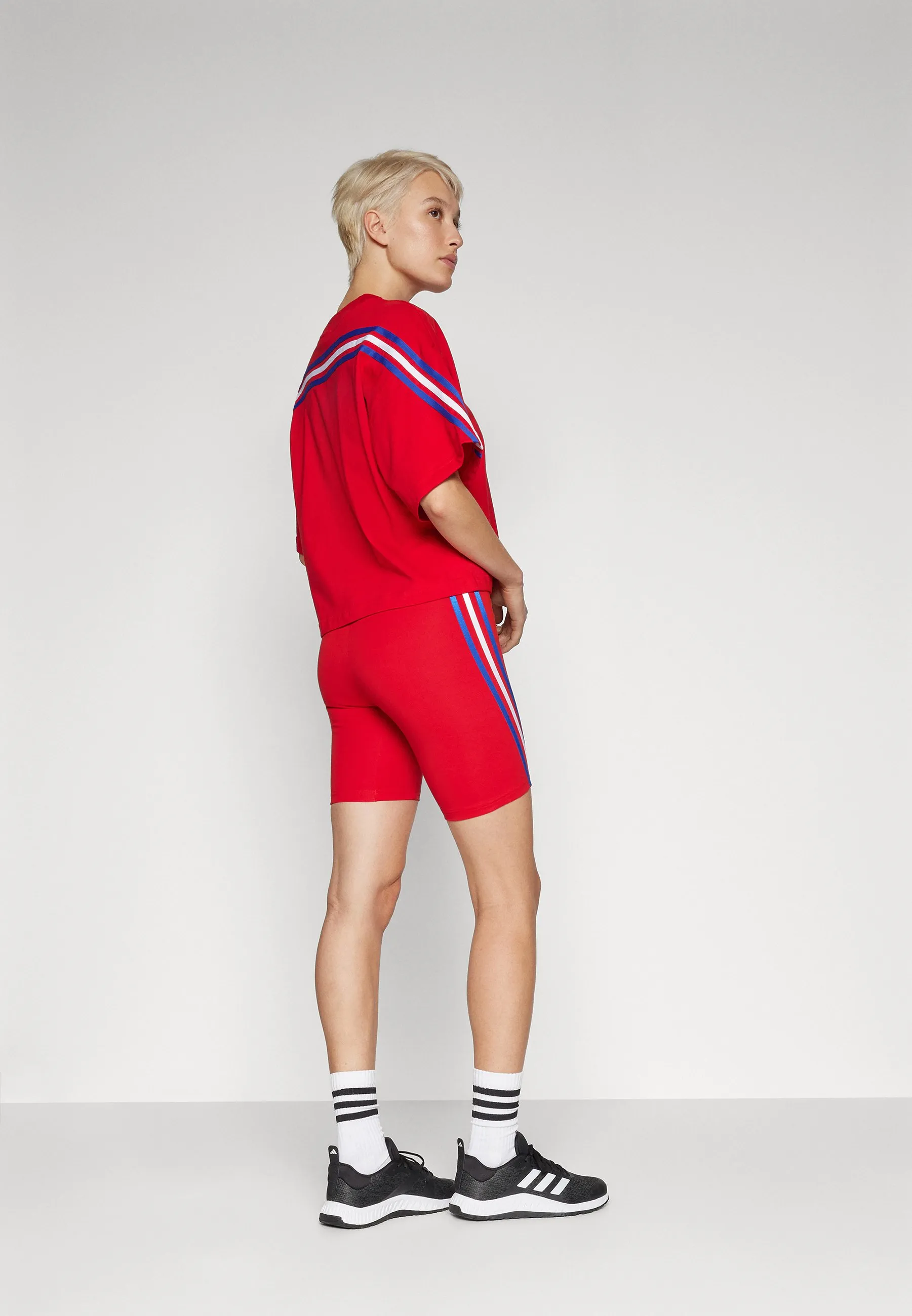 FUTURE ICONS THREE STRIPES BIKER  - Collant