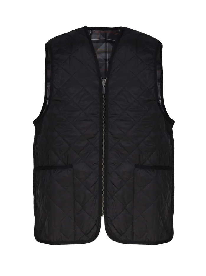 GILET TRAPUNTATO CON ZIP