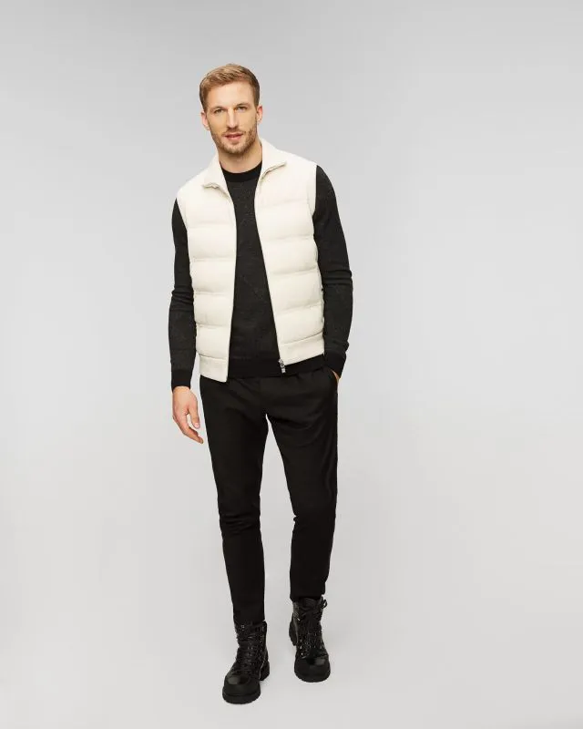 Gilet trapuntato da uomo Hugo Boss Mandolino
