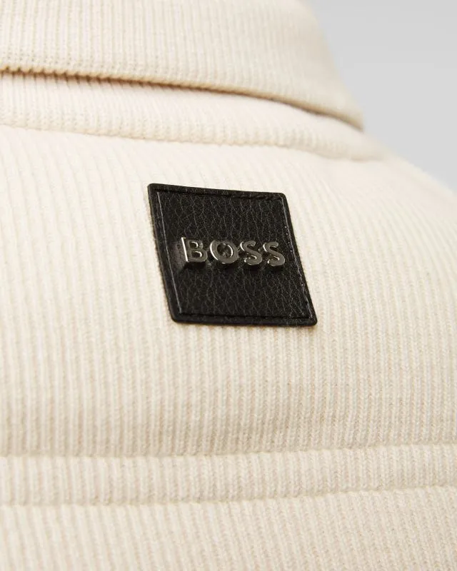 Gilet trapuntato da uomo Hugo Boss Mandolino
