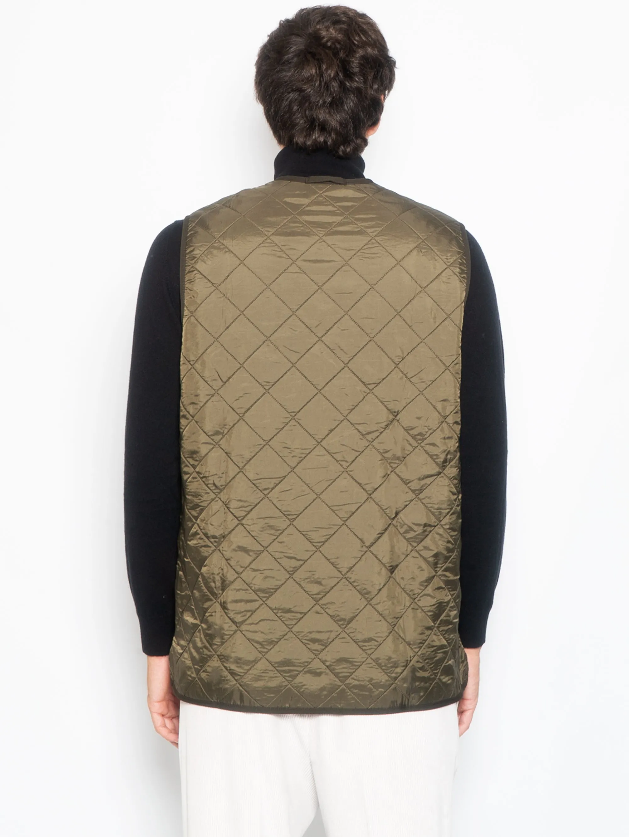 Gilet trapuntato Polarquilt Verde