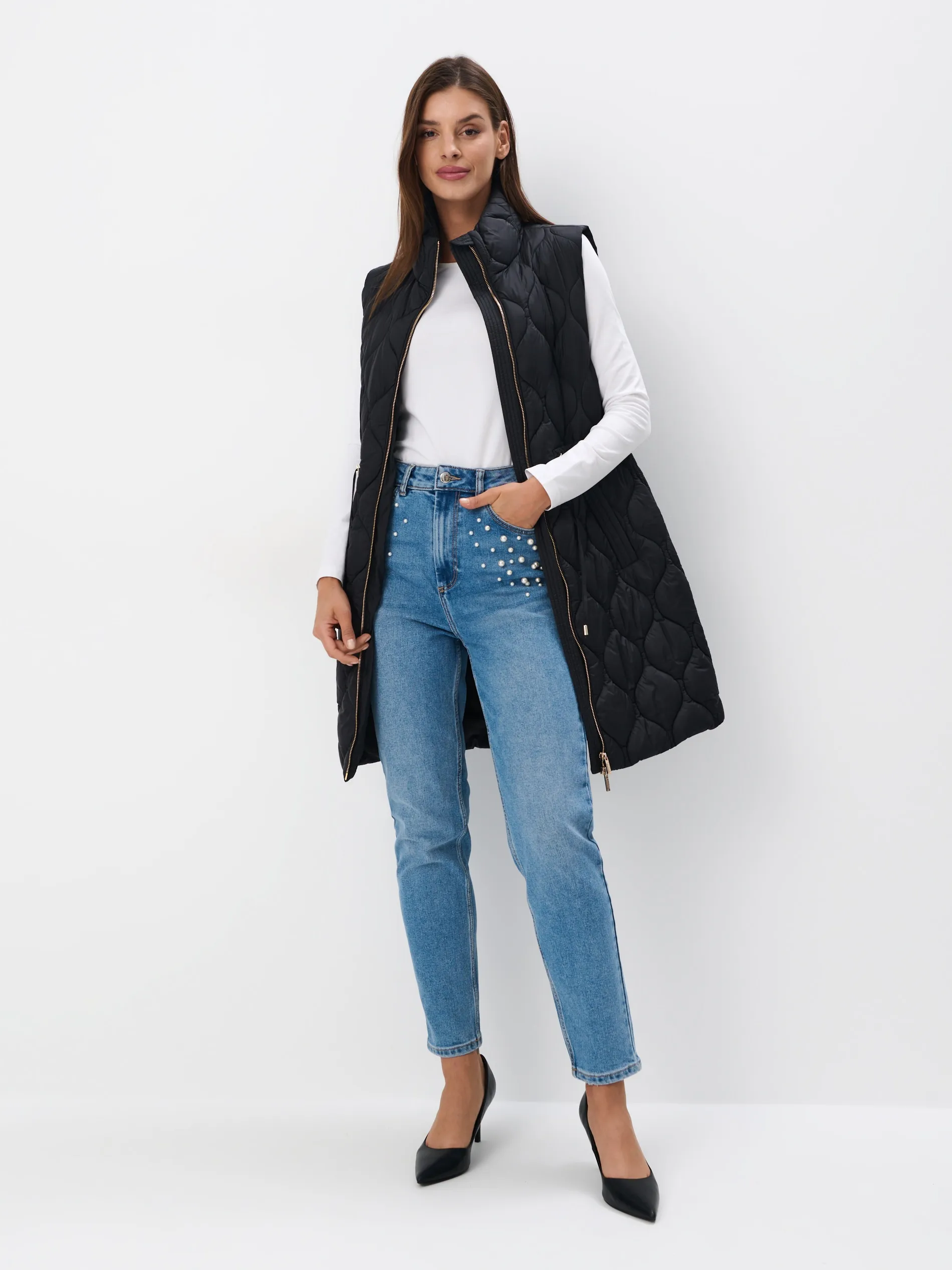 Gilet trapuntato