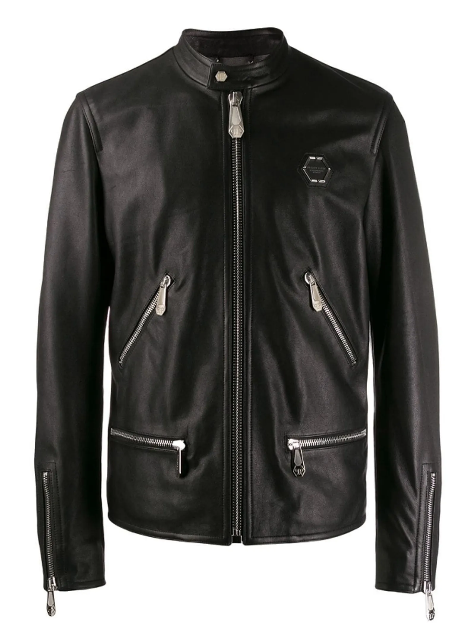 GIUBBINO BIKER PHILIPP PLEIN  UOMO A19CMLB1028PLE010N02