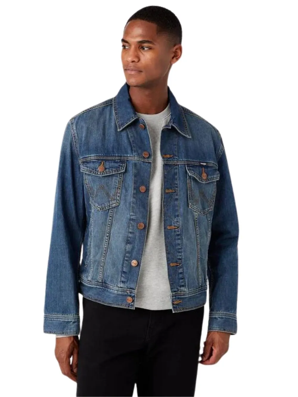 Giubbotto Uomo in denim