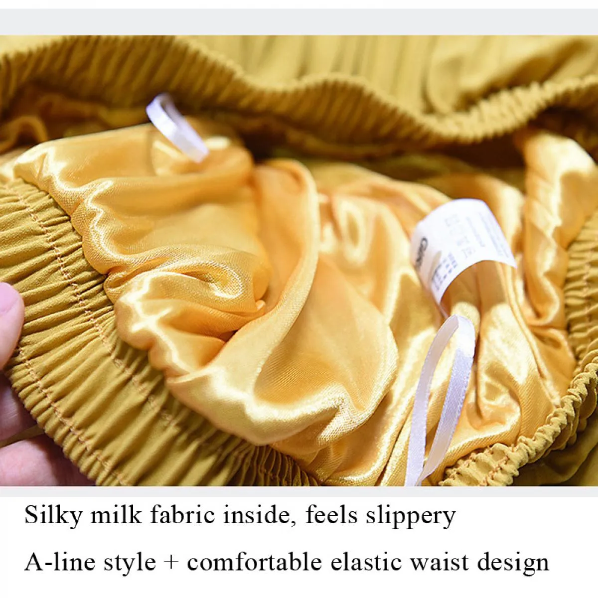 Gonna a pieghe vintage da donna di alta qualità Gonna a vita alta in chiffon bianco lungo A Line Gonne Faldas Autunno Sk947skirt