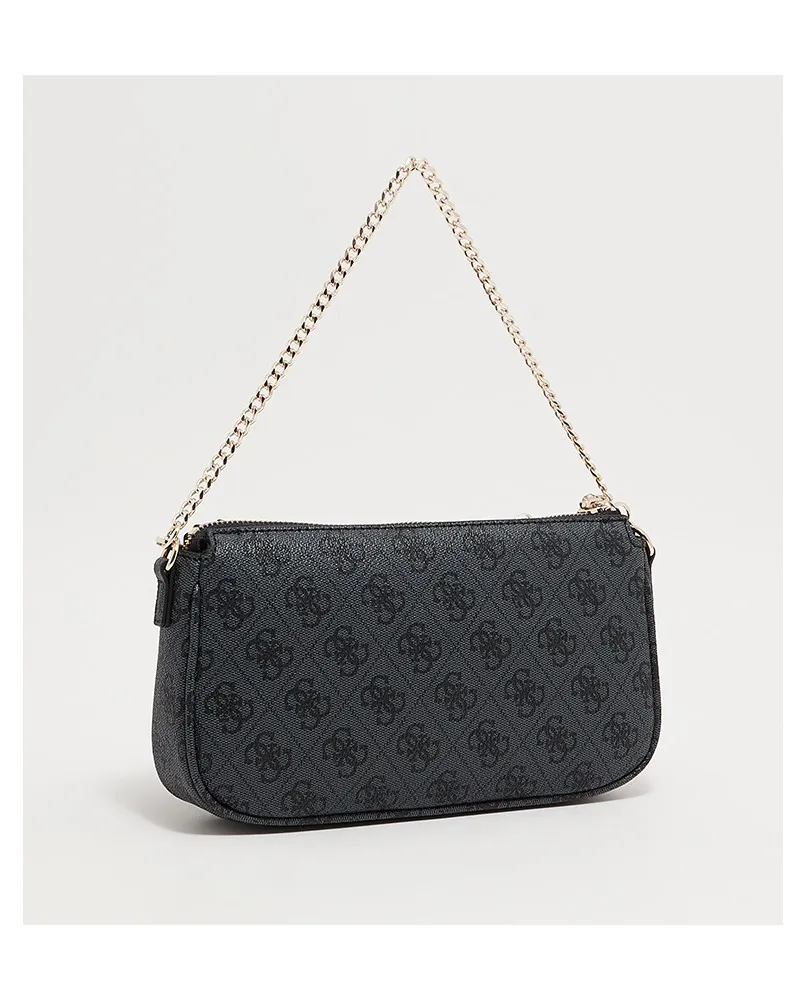 GUESS BG787971 NOELLE MINI doppia borsa tracolla crossbody coal