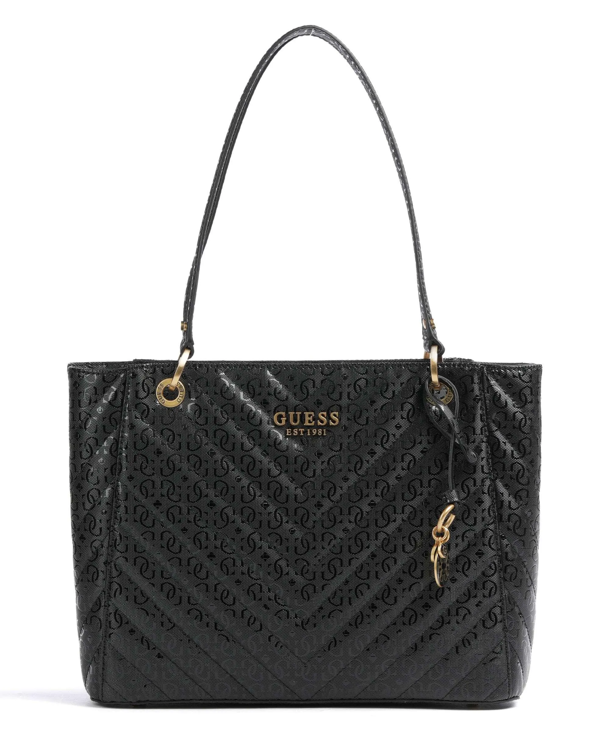  Guess Jania Borsa shopper pelle sintetica nero  