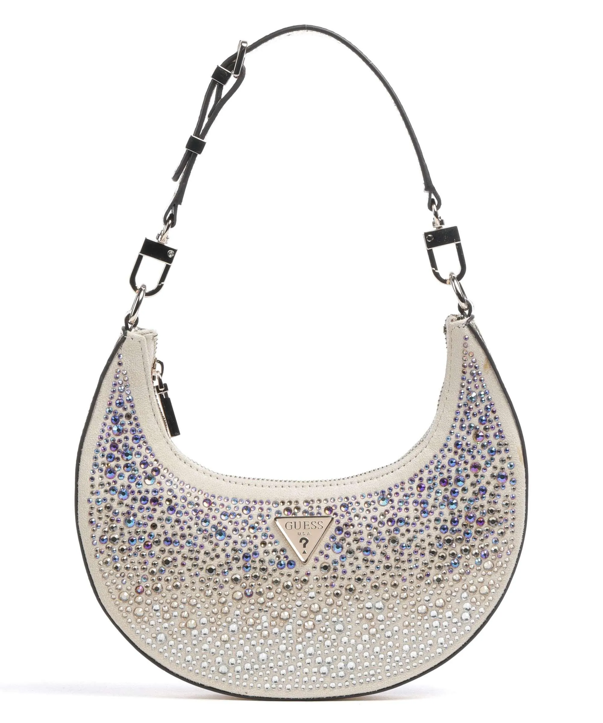  Guess Lua Borsa a spalla poliestere, pelle sintetica oro  