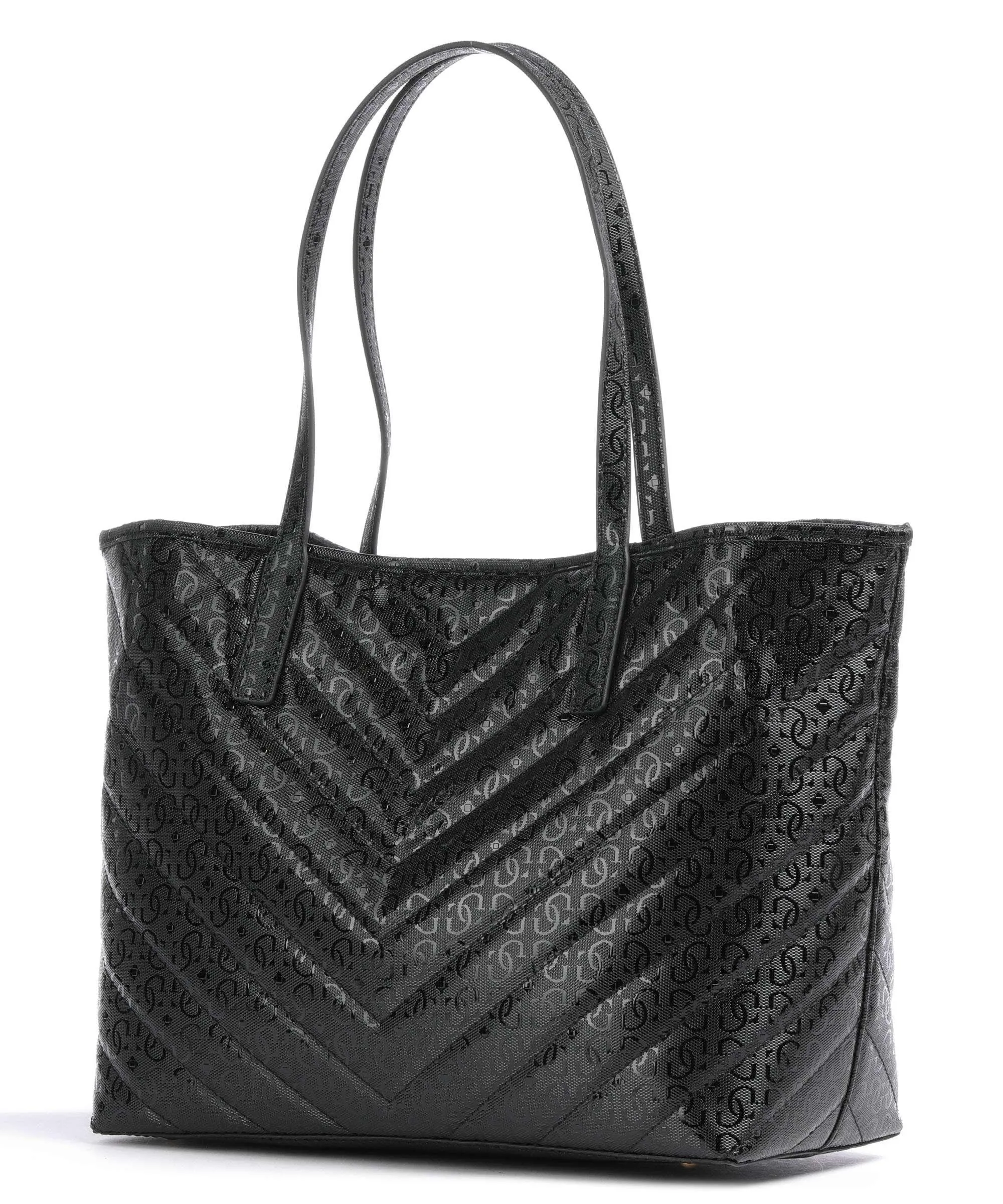  Guess Vikky Borsa shopper pelle sintetica nero  