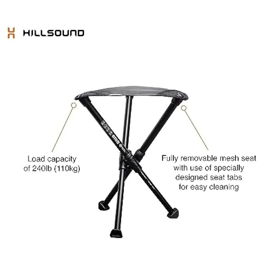 Hillsound BTR Sgabello per ultraleggero zaino in spalla, campeggio ed escursionismo, sedile portatile compatto 150572836