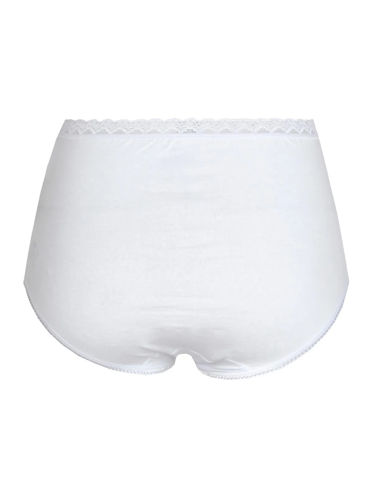 Intimami Culotte avec dentelle en coton élastique
