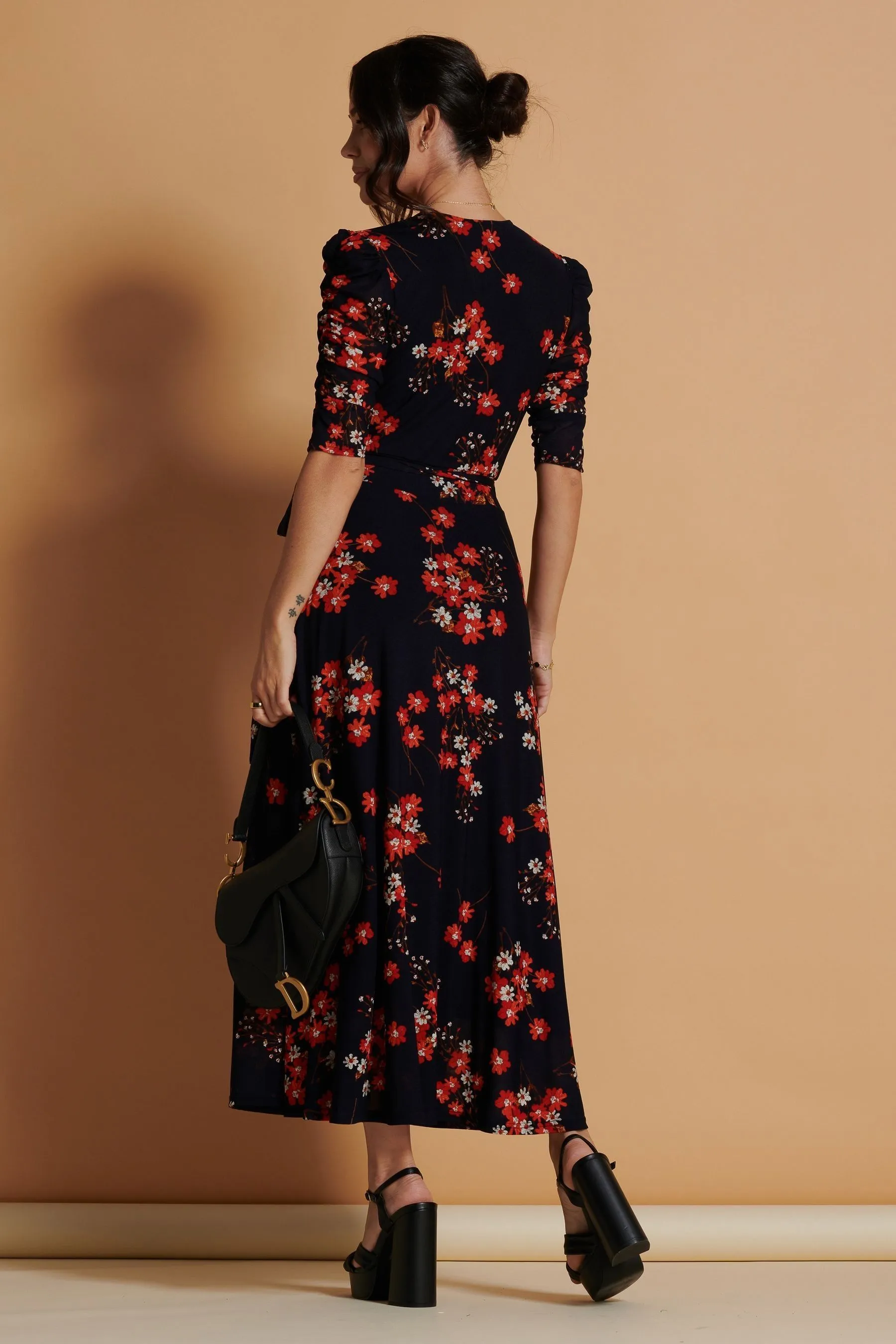 Jolie Moi - Qaliyah - Abito maxi in rete a portafoglio