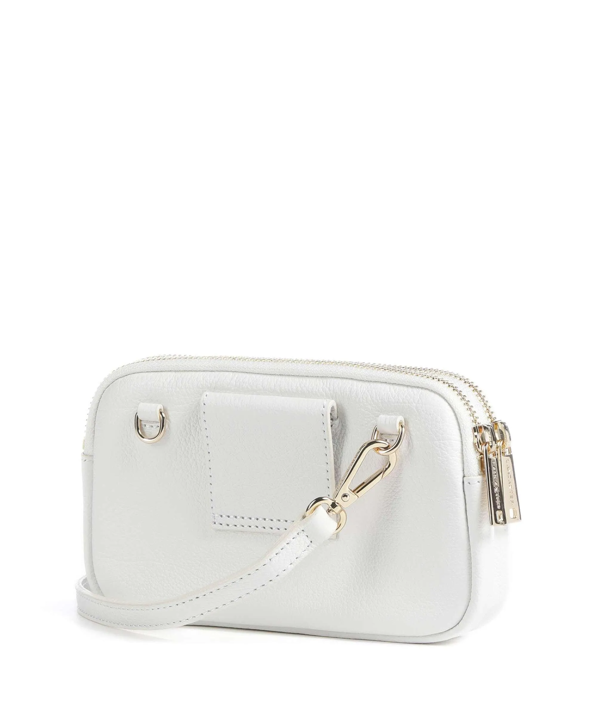  Lancaster Dune Borsa a tracolla morbida pelle bovina bianco  