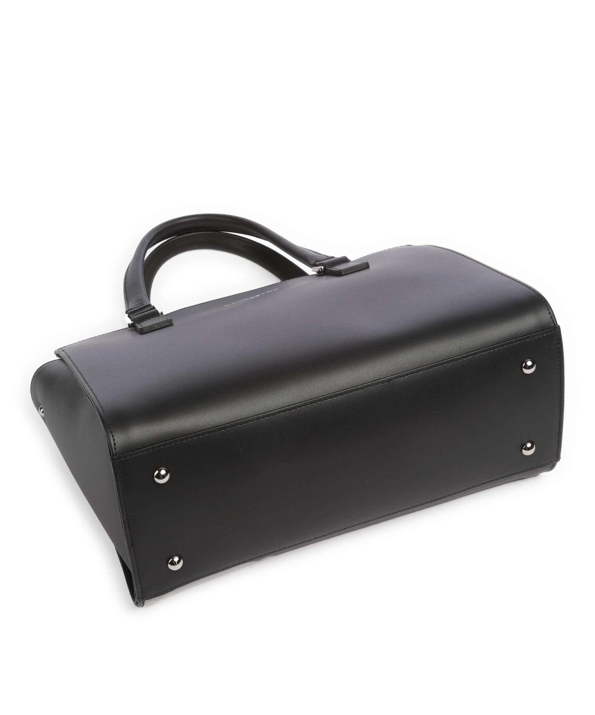  Lancaster Smooth Borsa a mano pelle di vacchetta liscia nero  