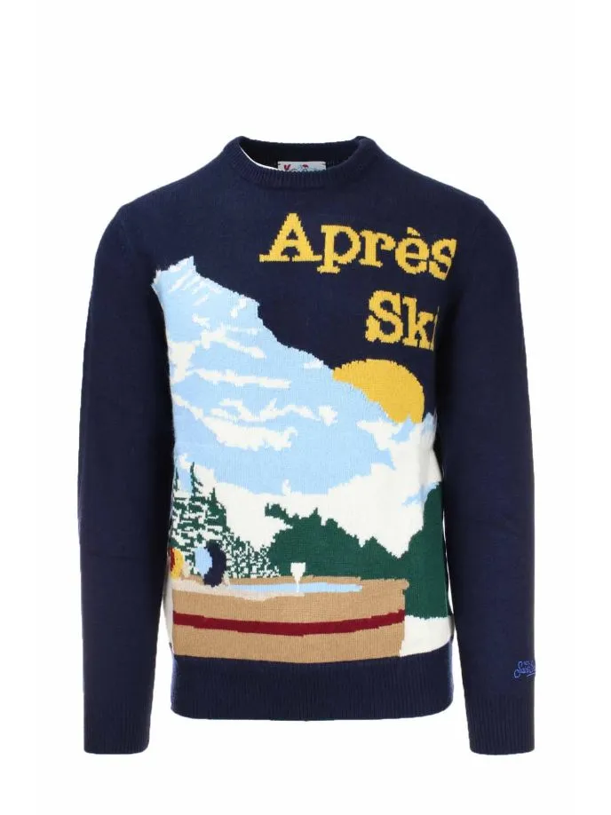 Maglia girocollo in lana Apres Ski