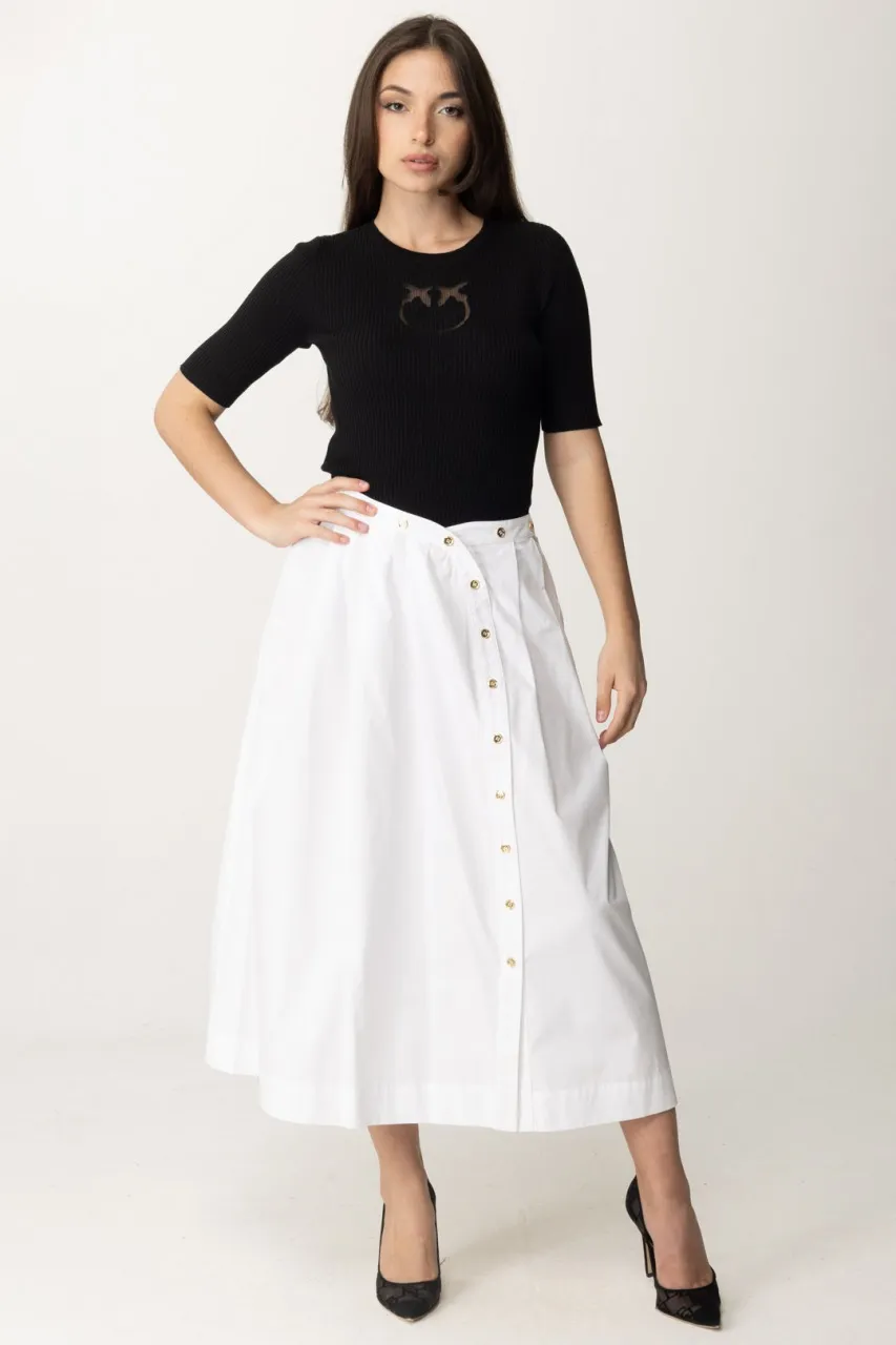 Maglia in lana con logo NERO LIMOUSINE