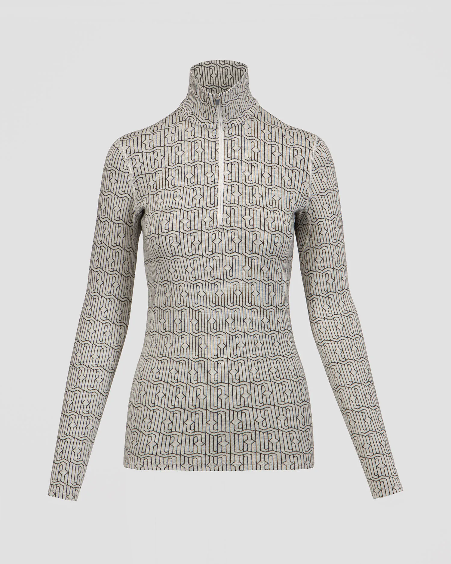 Maglietta a maniche lunghe termoattiva con collo alto da donna Icebreaker Mer 260 Vertex LS 0a56ta-ib598