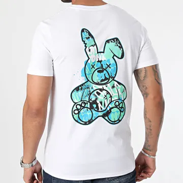 Maglietta bianca Icy Graffiti Rabbit