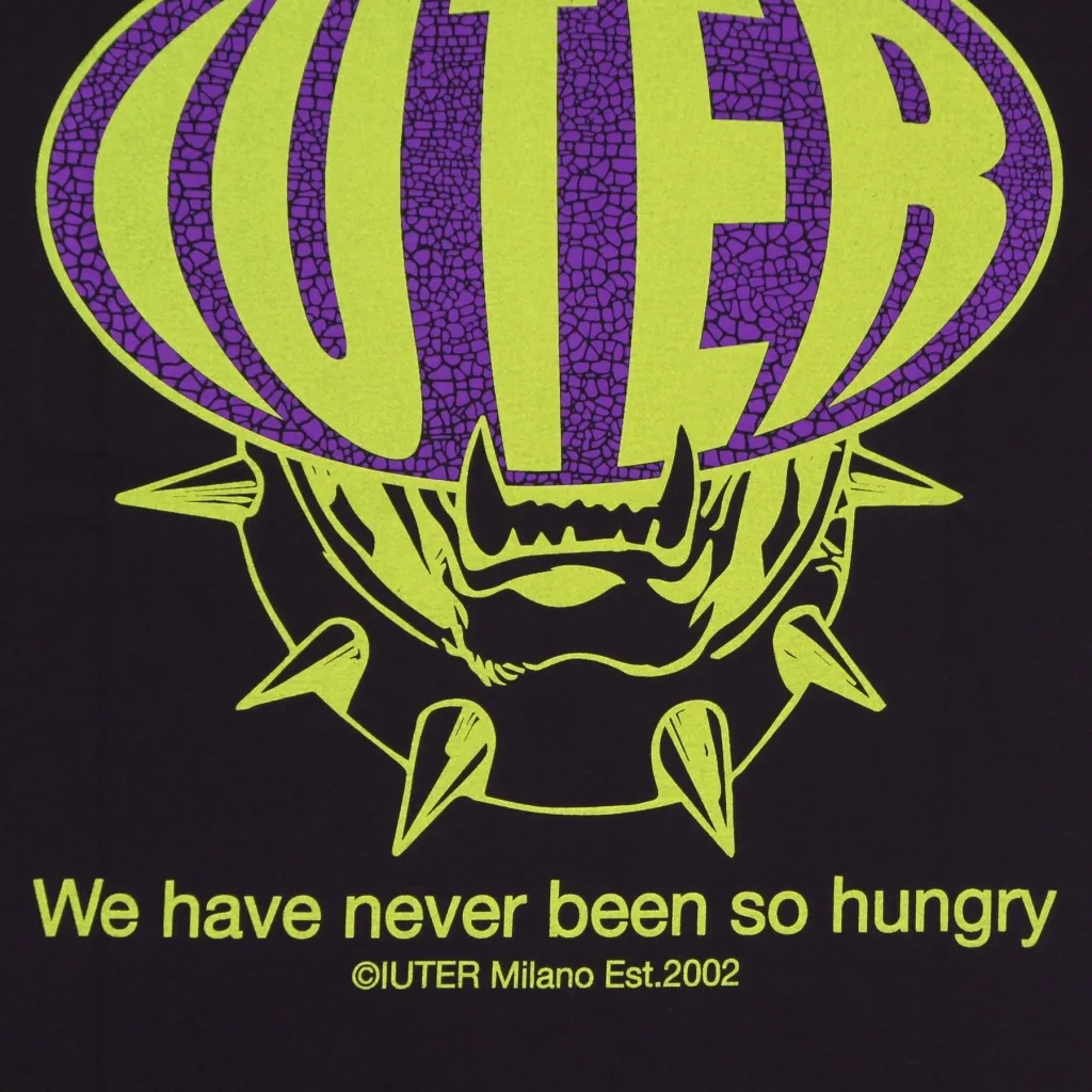 maglietta uomo hungry tee BLACK