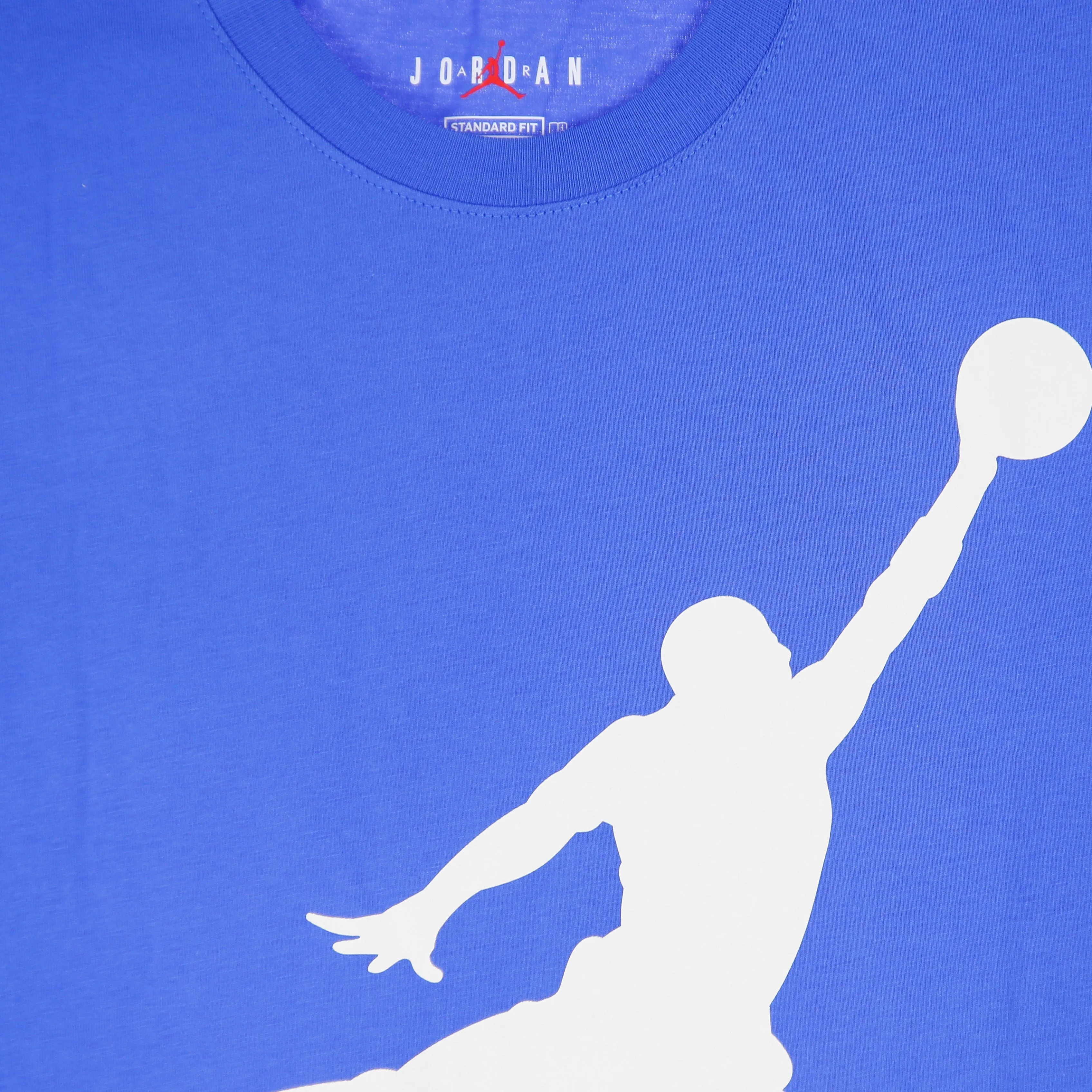 Maglietta Uomo Jumpman Air Hybrid Crew Signal Blue/beach