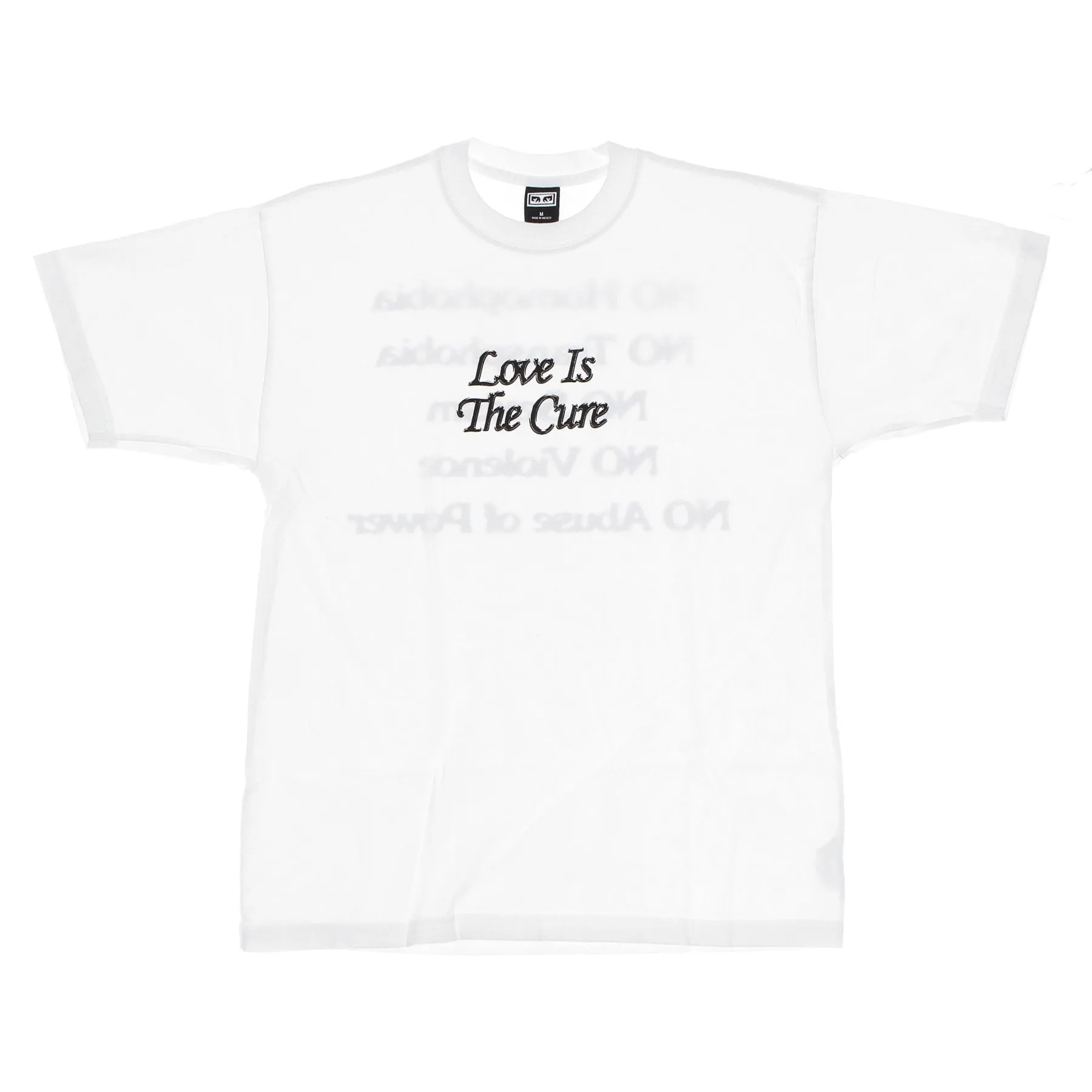 Maglietta Uomo Love Is the Cure 2 Heavyweight Tee White