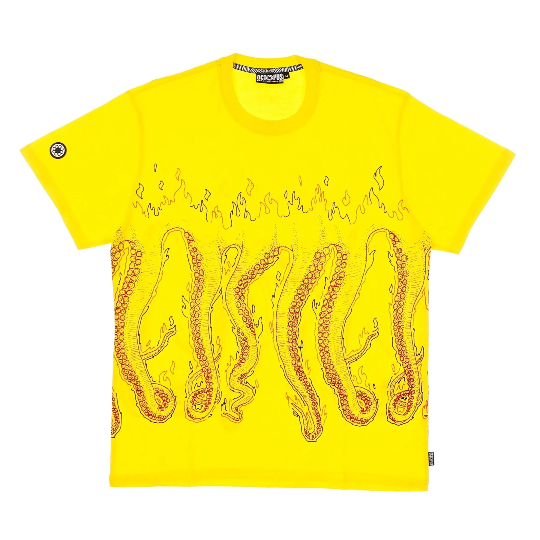 Maglietta Uomo More Fire Tee Yellow