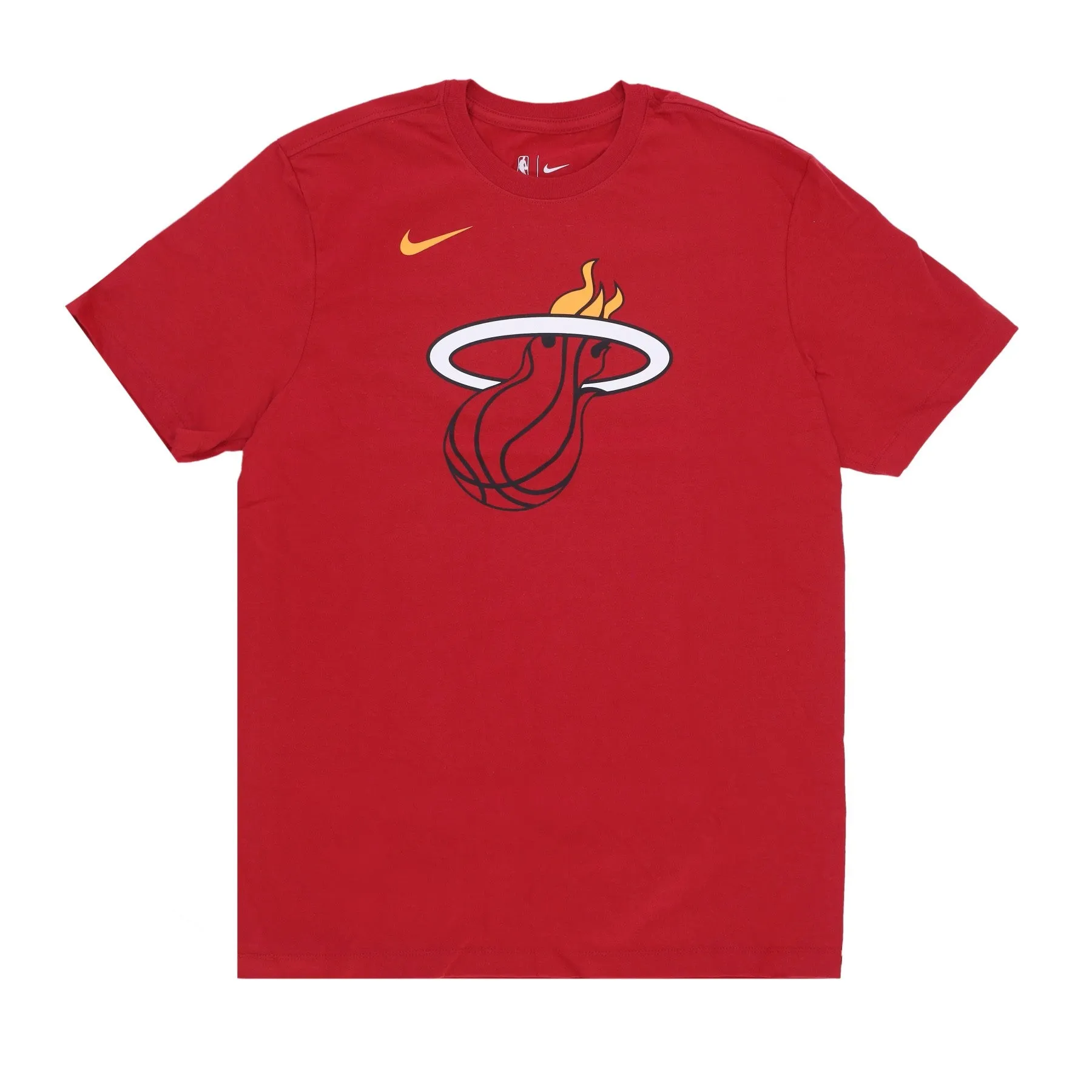 Maglietta Uomo Nba Logo Essential Tee Miahea Tough Red