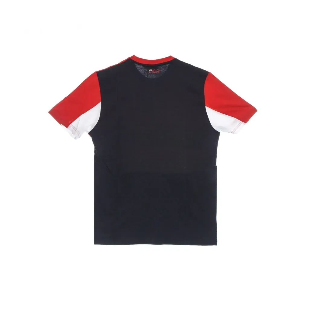 maglietta uomo paton blocked tee BLACK IRIS/TRUE RED/BRIGHT WHITE