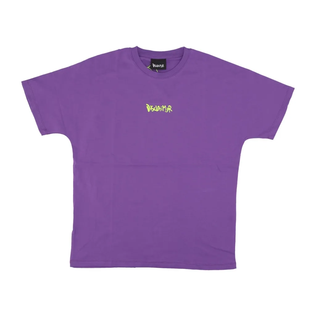 maglietta uomo simple logo tee PURPLE/ST LIME