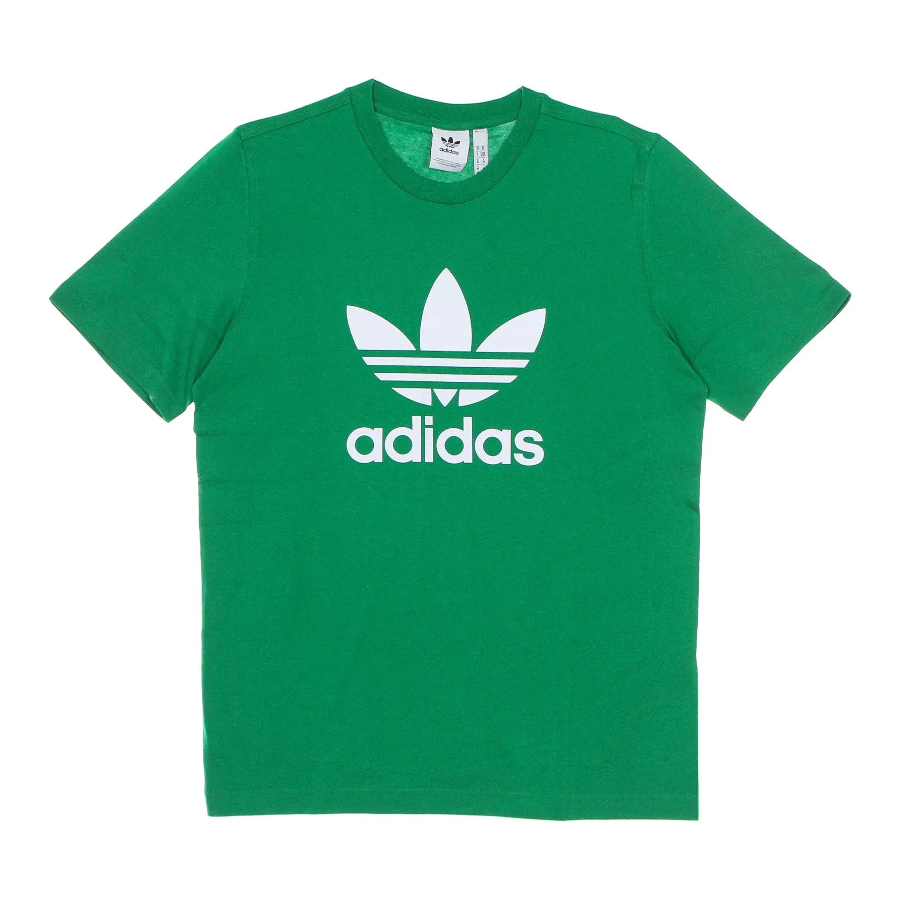 Maglietta Uomo Trefoil Tee Green/white