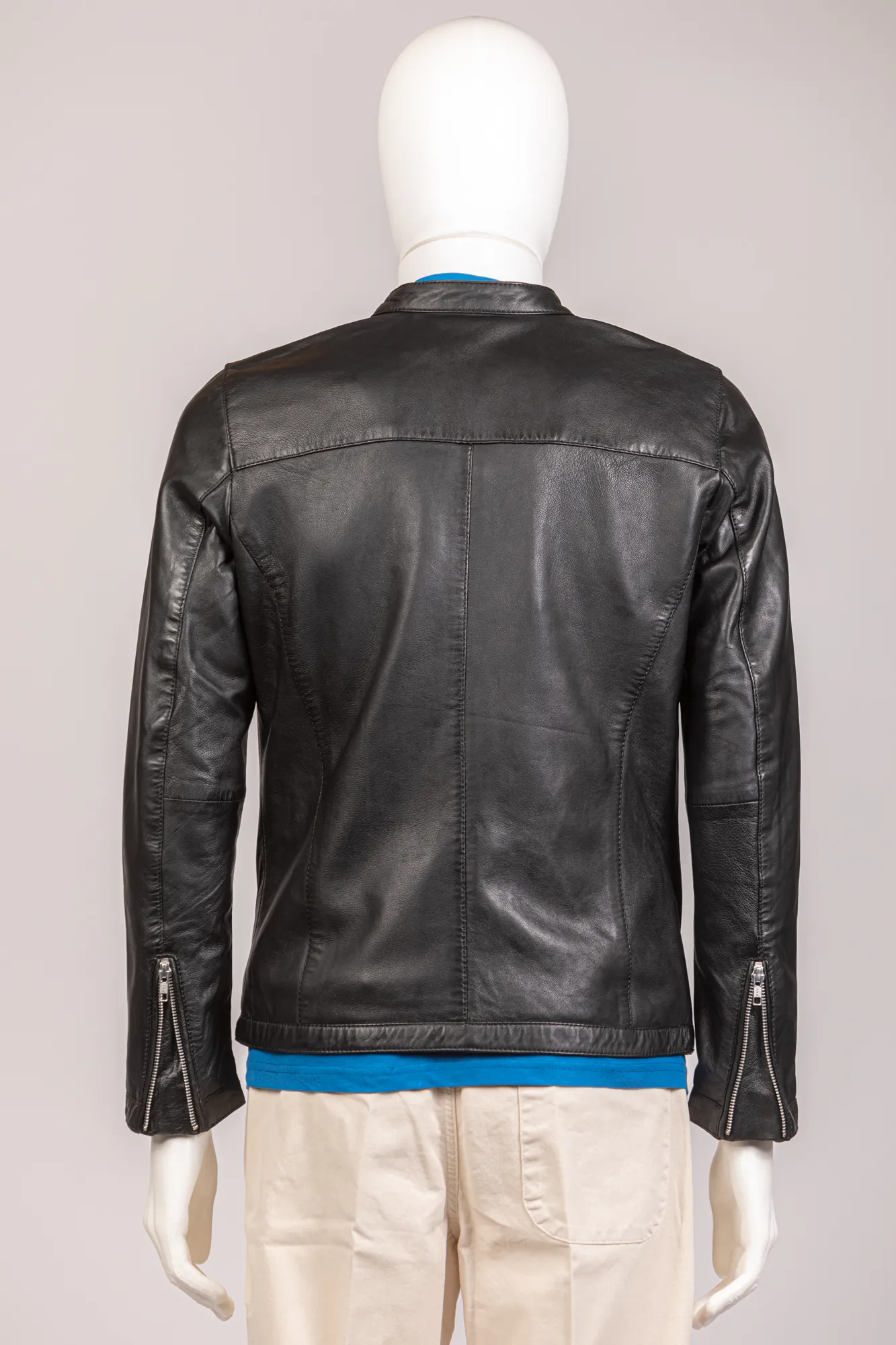 MARK UP Biker vera pelle n.