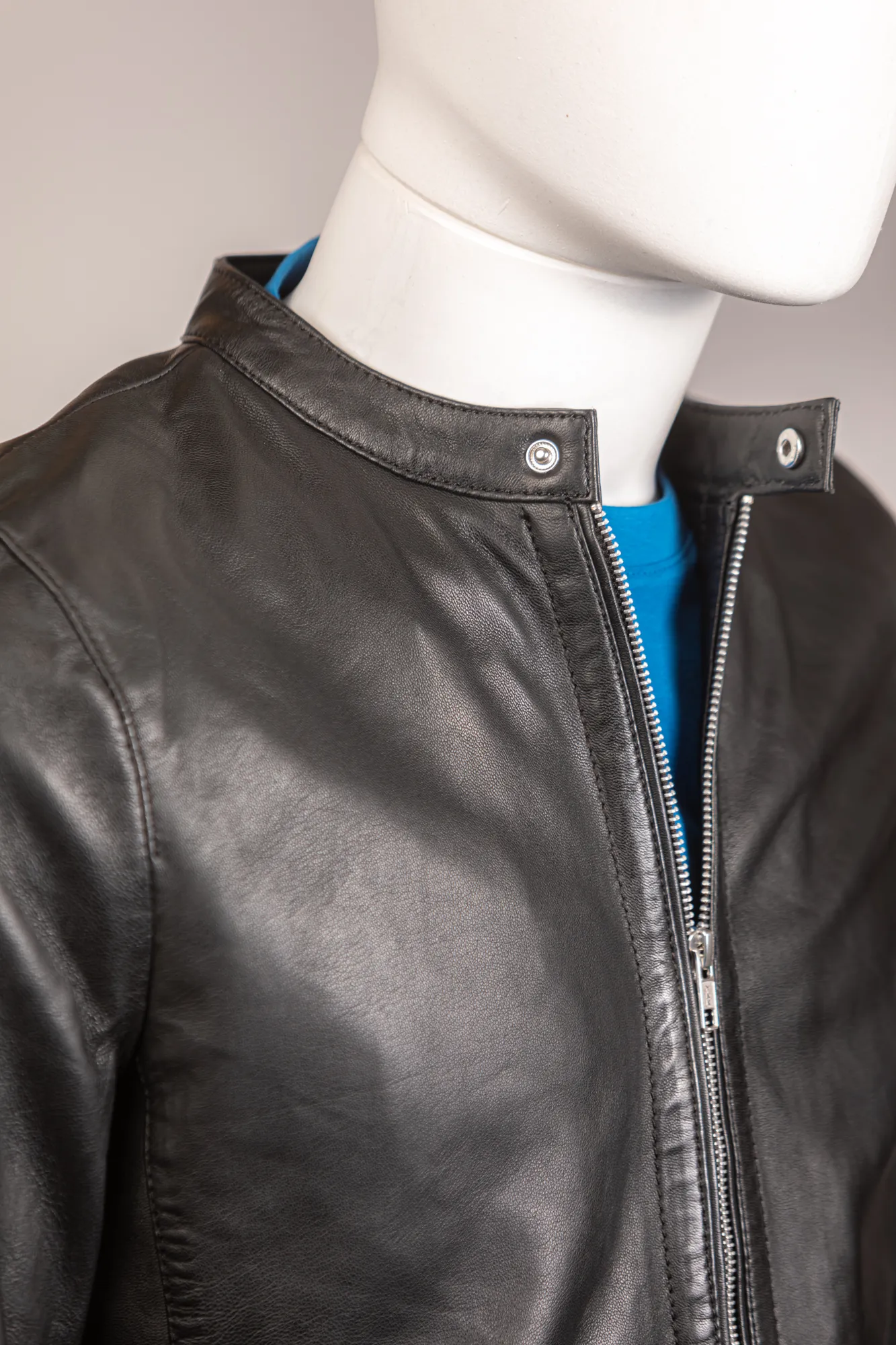 MARK UP Biker vera pelle n.