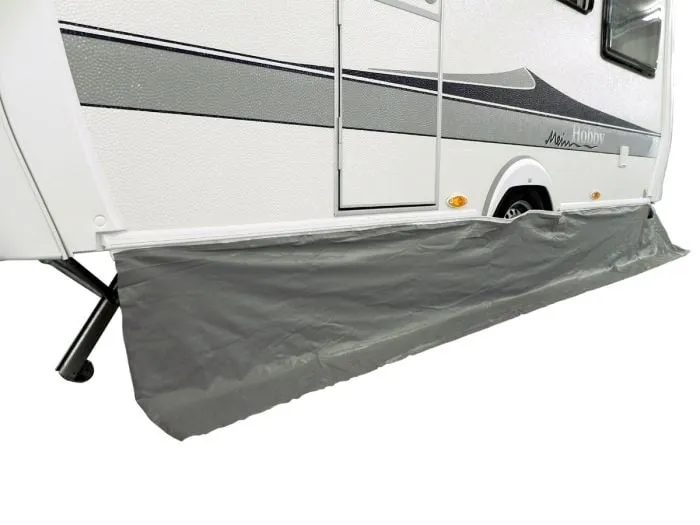 Marvella grembiule antivento per caravan con copriruota