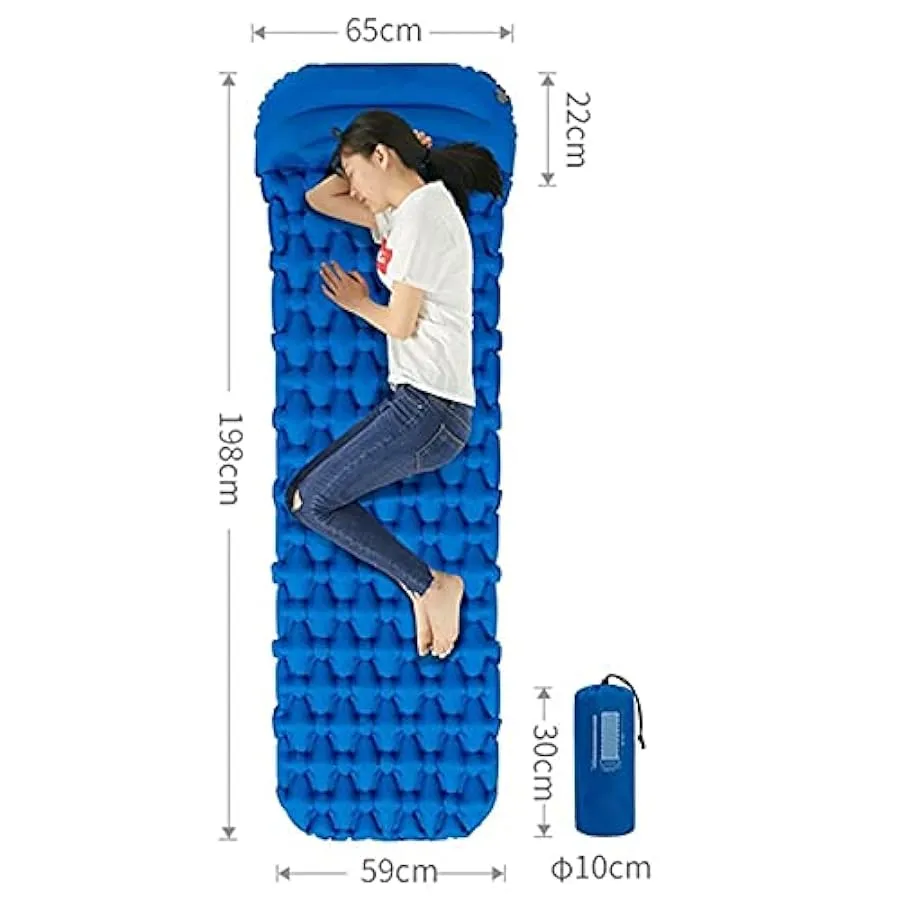 Materassino Gonfiabile con materassino airbag Materassino da Esterno Ultraleggero Portatile Impermeabile 125310627