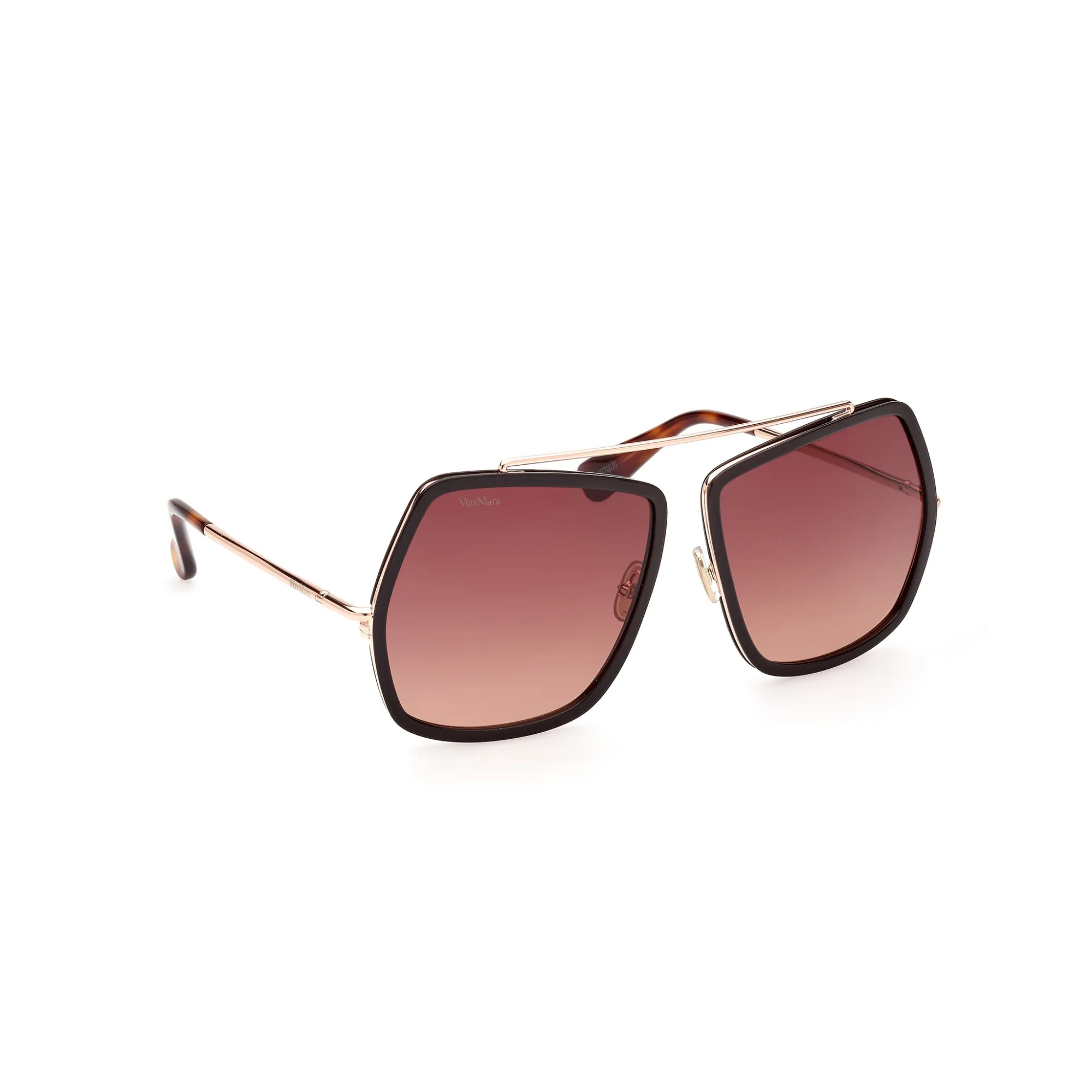   Max Mara MM 0060 ELSA4 - 50F  Marrone Scuro Altri | Occhiale Da Sole Donna 