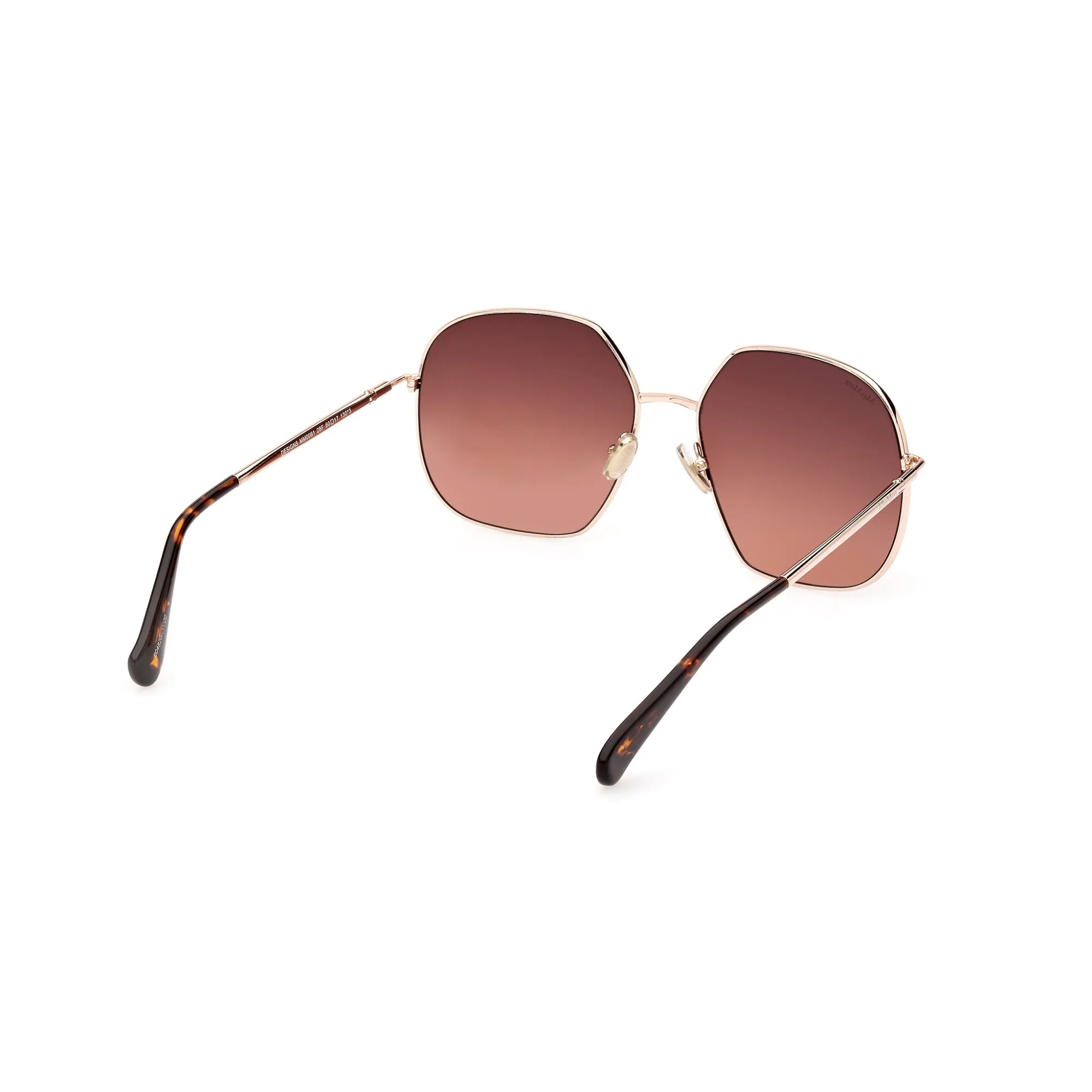   Max Mara MM 0061 DESIGN5 - 28F  Oro Rosa Lucido | Occhiale Da Sole Donna 