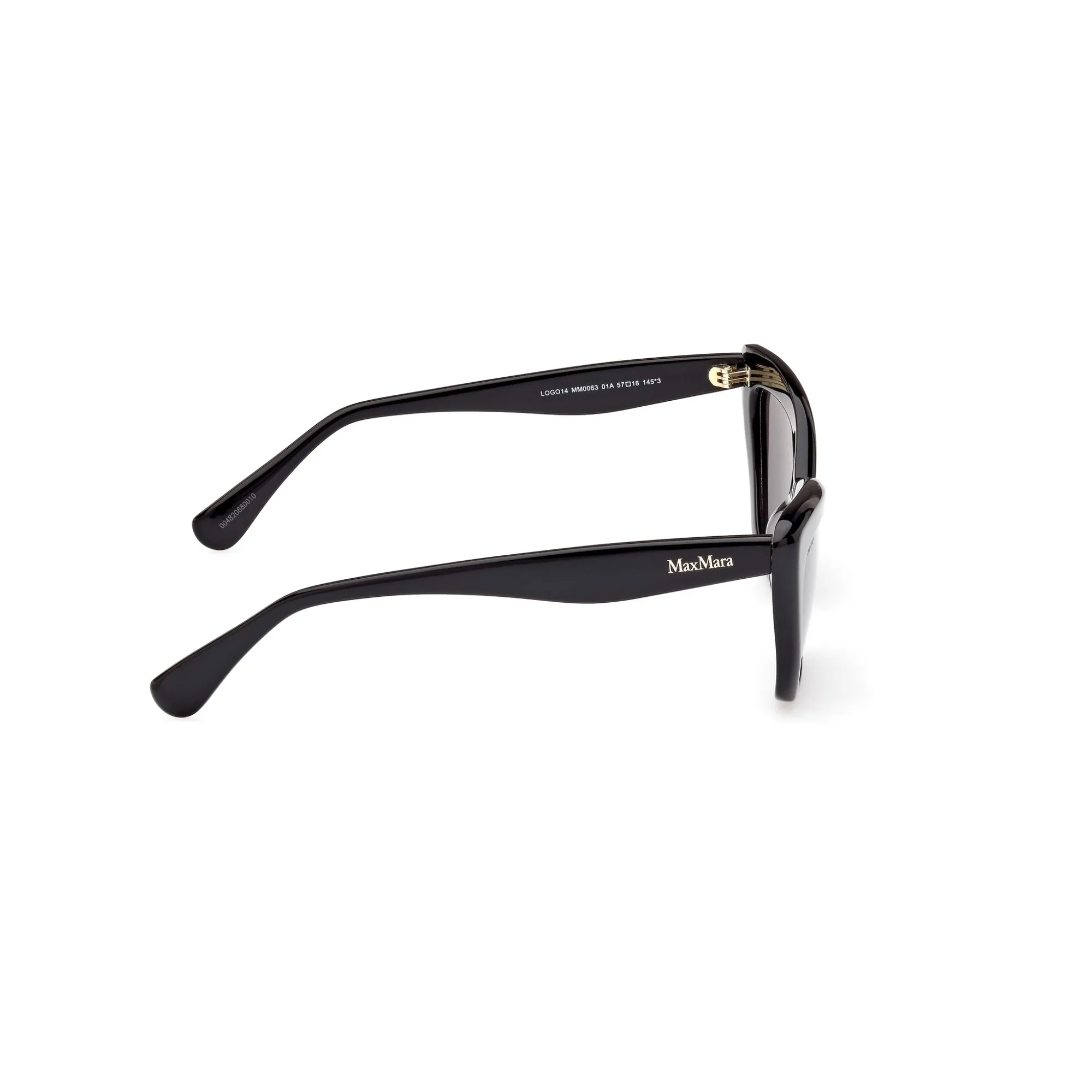   Max Mara MM 0063 LOGO14 - 01A  Nero Lucido | Occhiale Da Sole Donna 