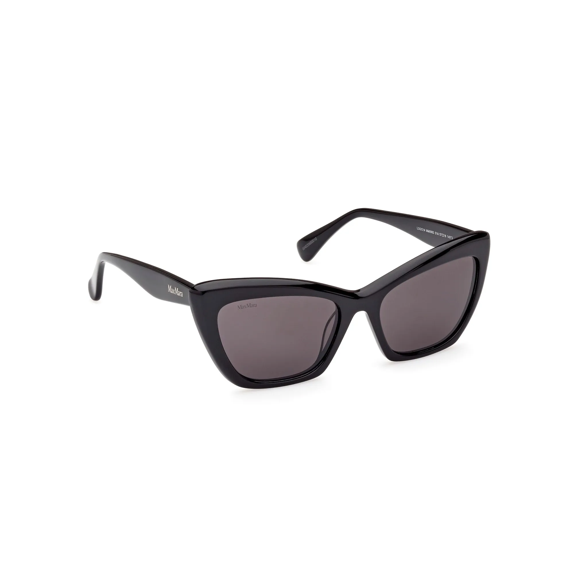   Max Mara MM 0063 LOGO14 - 01A  Nero Lucido | Occhiale Da Sole Donna 