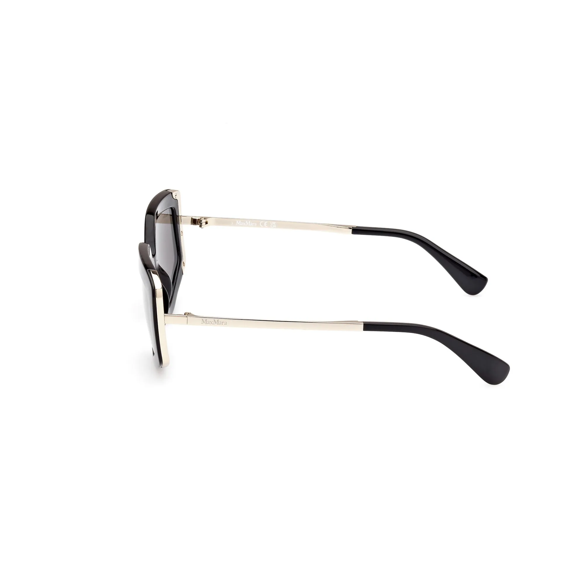   Max Mara MM 0069 DESIGN7 - 01A Nero Lucido | Occhiale Da Sole Donna 