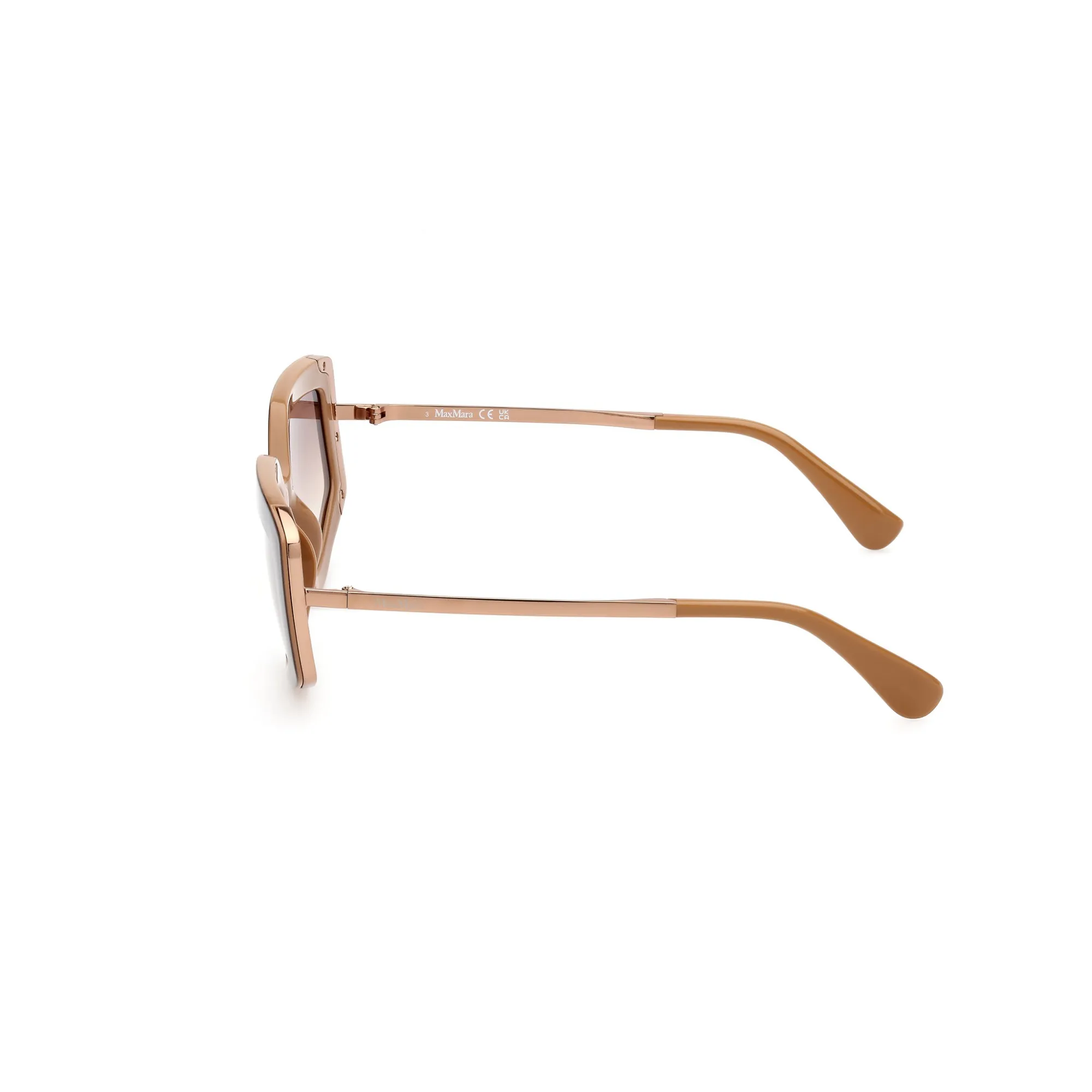   Max Mara MM 0069 DESIGN7 - 50F Altro Marrone Scuro | Occhiale Da Sole Donna 