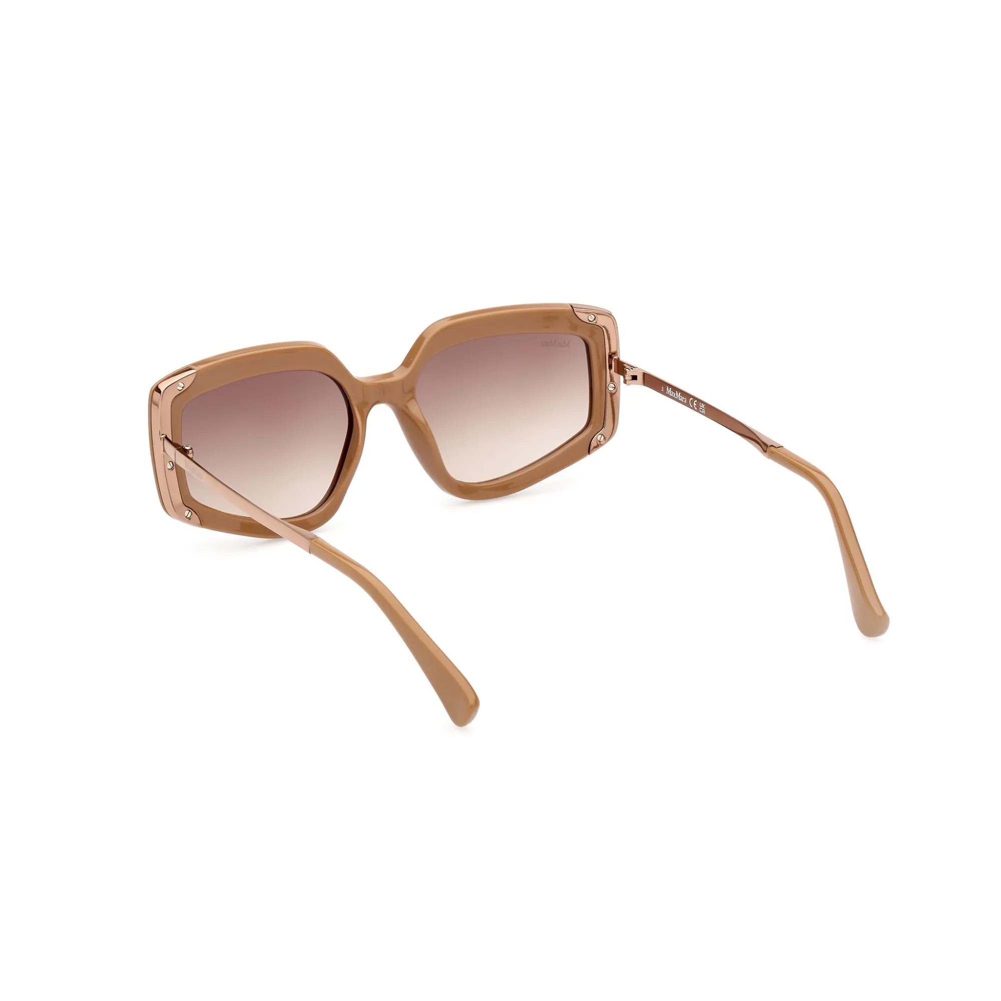   Max Mara MM 0069 DESIGN7 - 50F Altro Marrone Scuro | Occhiale Da Sole Donna 