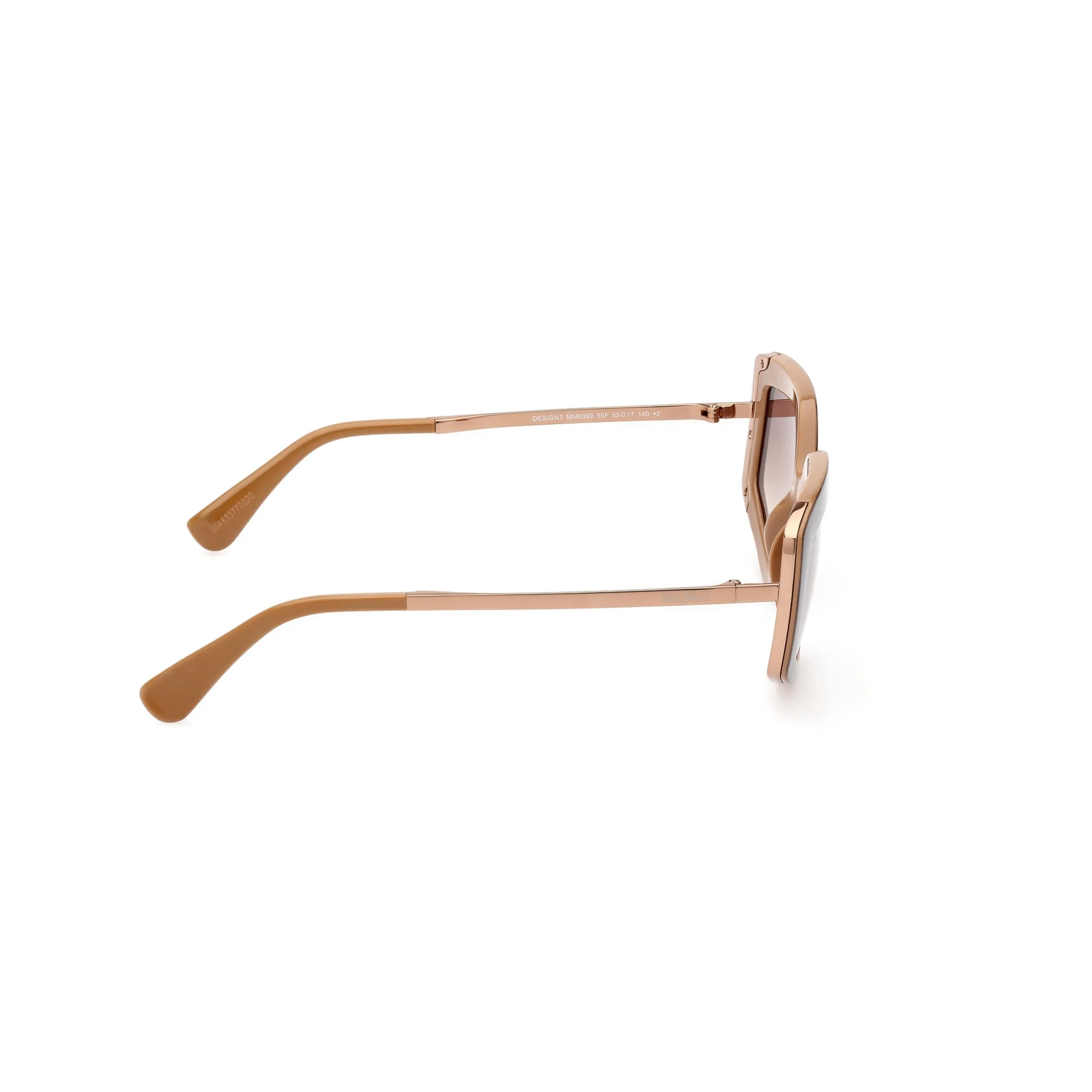   Max Mara MM 0069 DESIGN7 - 50F Altro Marrone Scuro | Occhiale Da Sole Donna 