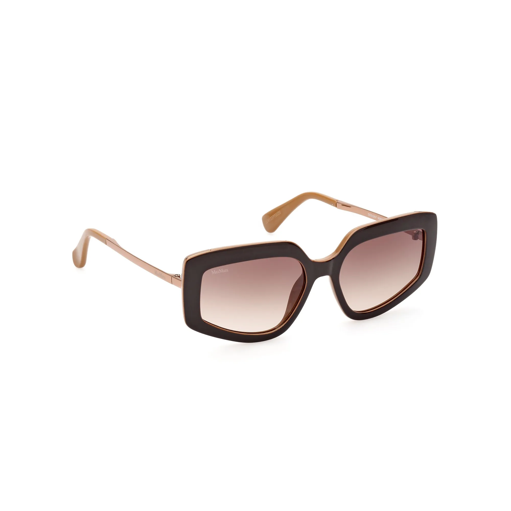   Max Mara MM 0069 DESIGN7 - 50F Altro Marrone Scuro | Occhiale Da Sole Donna 