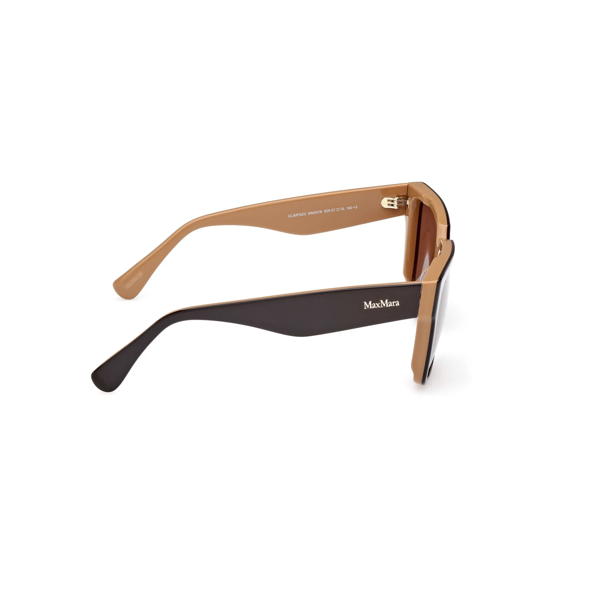   Max Mara MM 0078 GLIMPSE2 - 50N Altro Marrone Scuro | Occhiale Da Sole Donna 