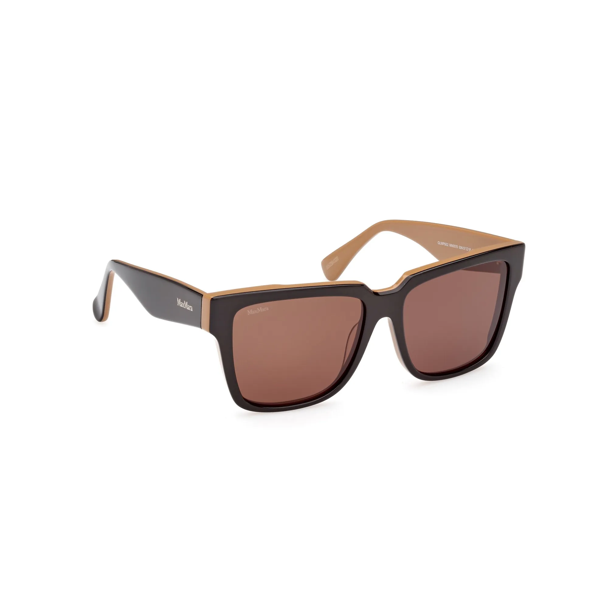   Max Mara MM 0078 GLIMPSE2 - 50N Altro Marrone Scuro | Occhiale Da Sole Donna 